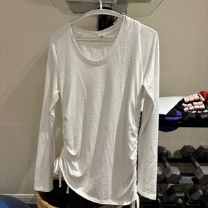 White Light Sweater with Cute Side